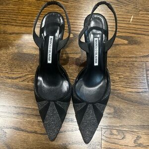Manolo Blahnik Slingback Heels Size 39